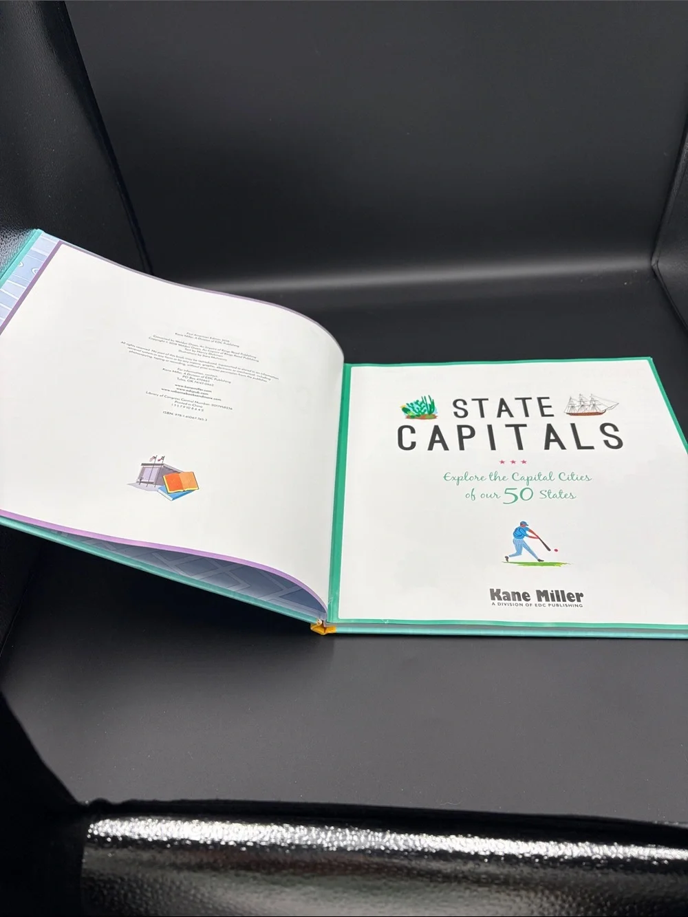 State Capitals Hardcover Book